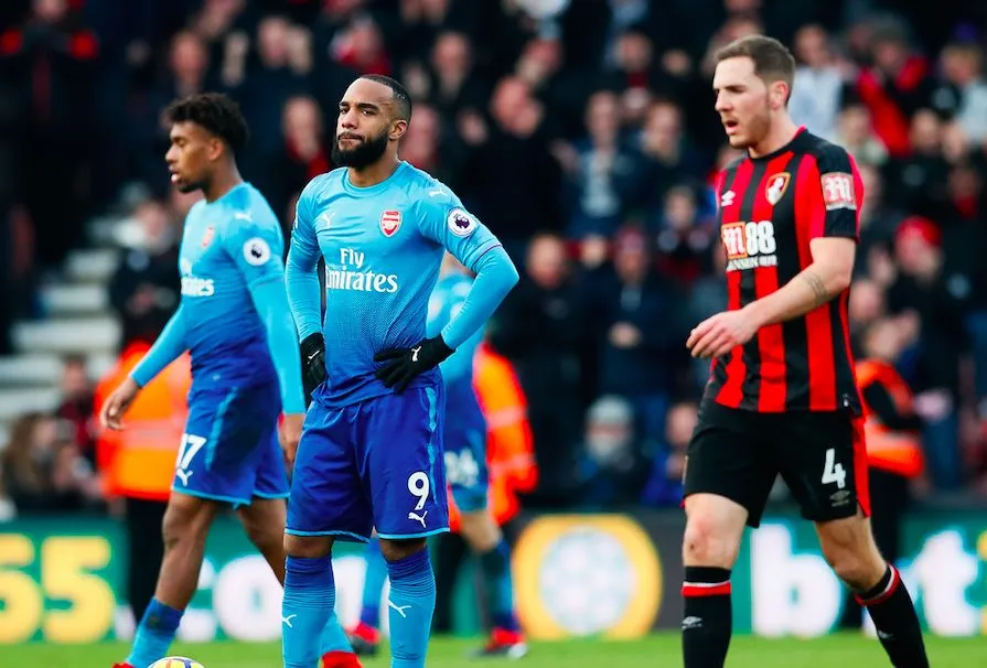 Arsenal s&rsquo;effondre à Bournemouth
