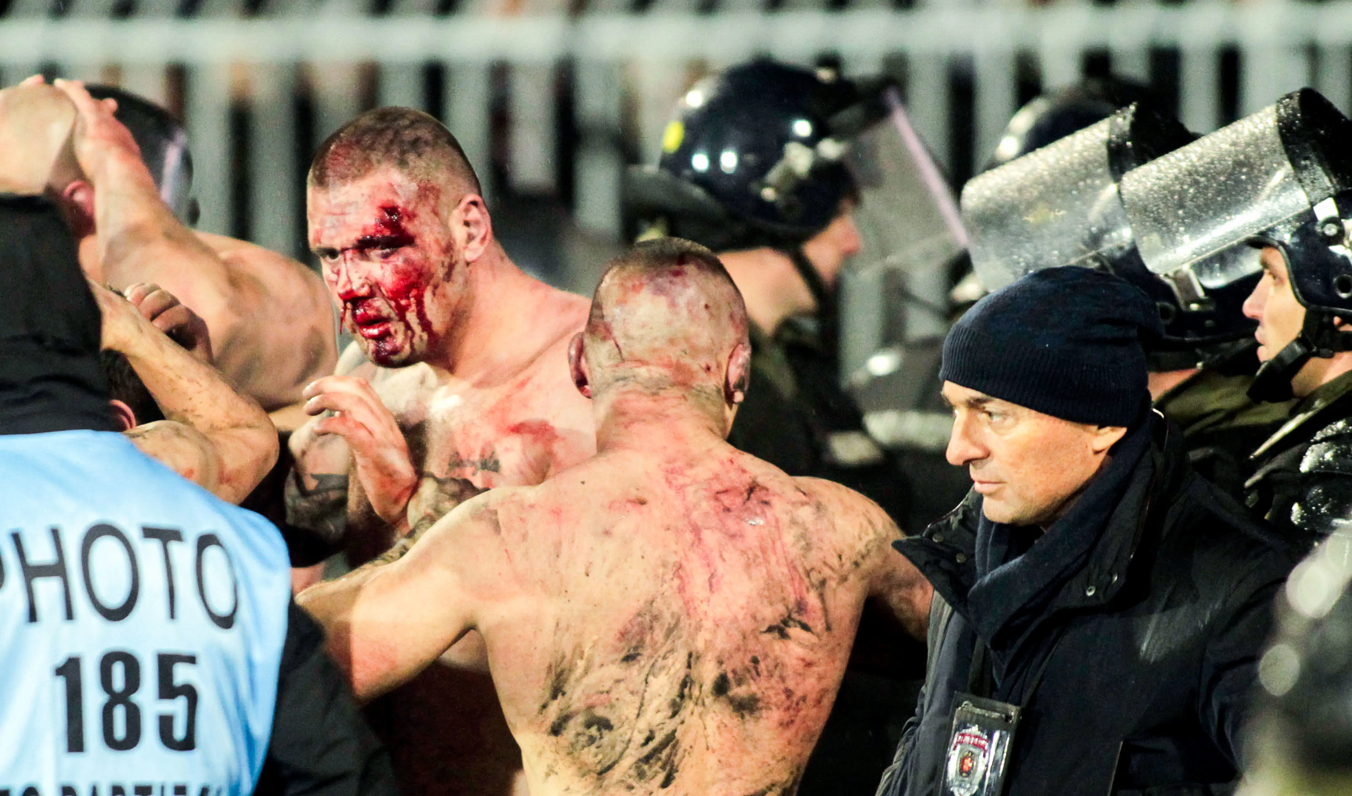 Violents affrontements entre supporters du Partizan lors du derby de Belgrade