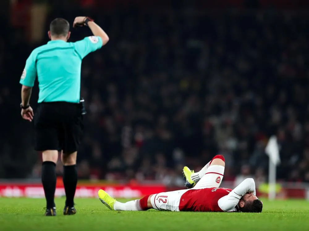 Giroud indisponible pour le Boxing Day ?