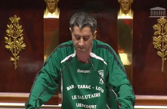 François Ruffin sanctionné pour son maillot à l&rsquo;Assemblée nationale