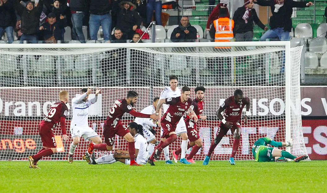 Metz chante, Bordeaux et Sainté pleurent