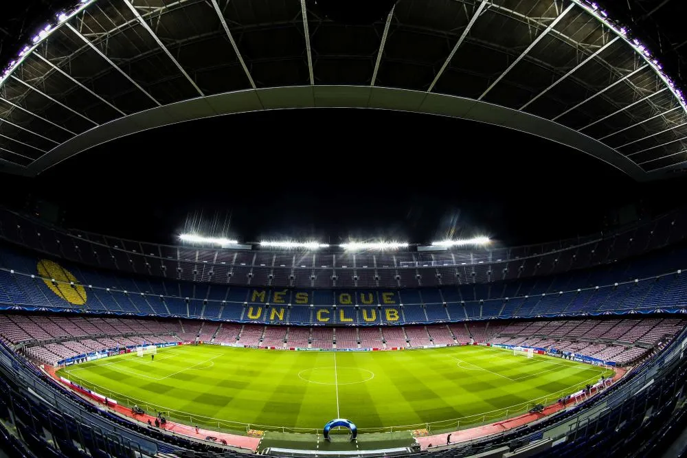 Affluence à la baisse au Camp Nou