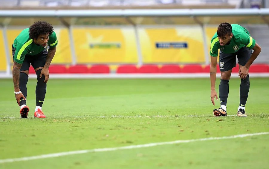 Marcelo drague Neymar