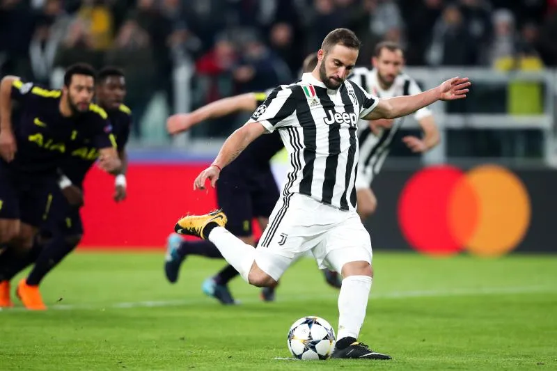 Higuaín, l&rsquo;éternel coup de barre
