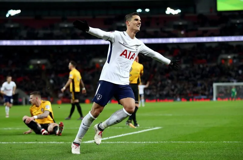 Tottenham passe en replay contre Newport