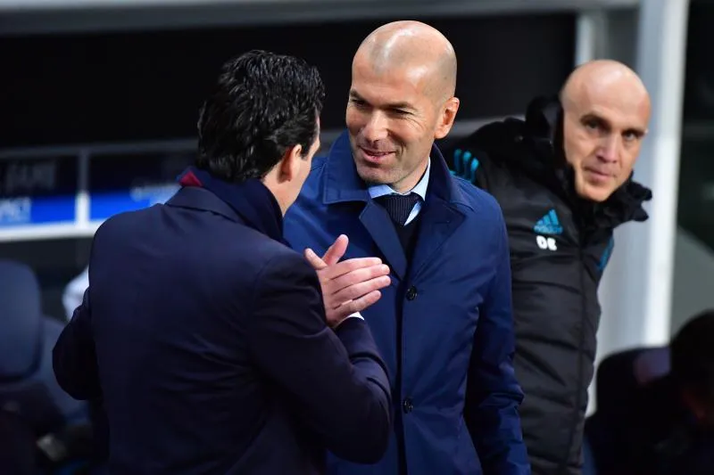 Zidane : «<span style="font-size:50%">&nbsp;</span>Moi, meilleur qu&rsquo;Emery ? Quelle connerie&#8230;<span style="font-size:50%">&nbsp;</span>»