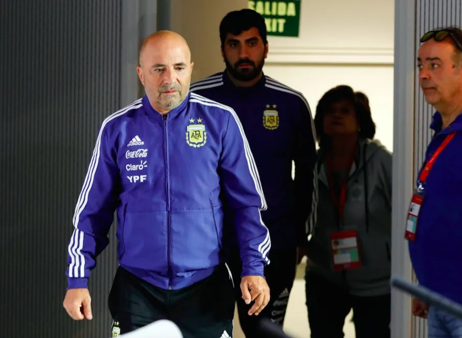 Sampaoli : «<span style="font-size:50%">&nbsp;</span>Les joueurs doivent oublier ce score<span style="font-size:50%">&nbsp;</span>»