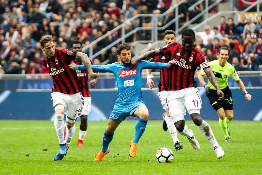 Le Milan frustre Naples