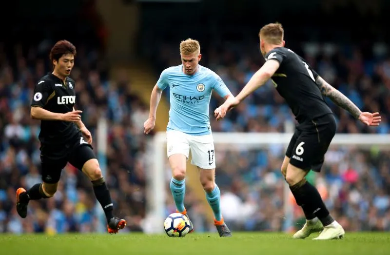 City colle une manita à Swansea