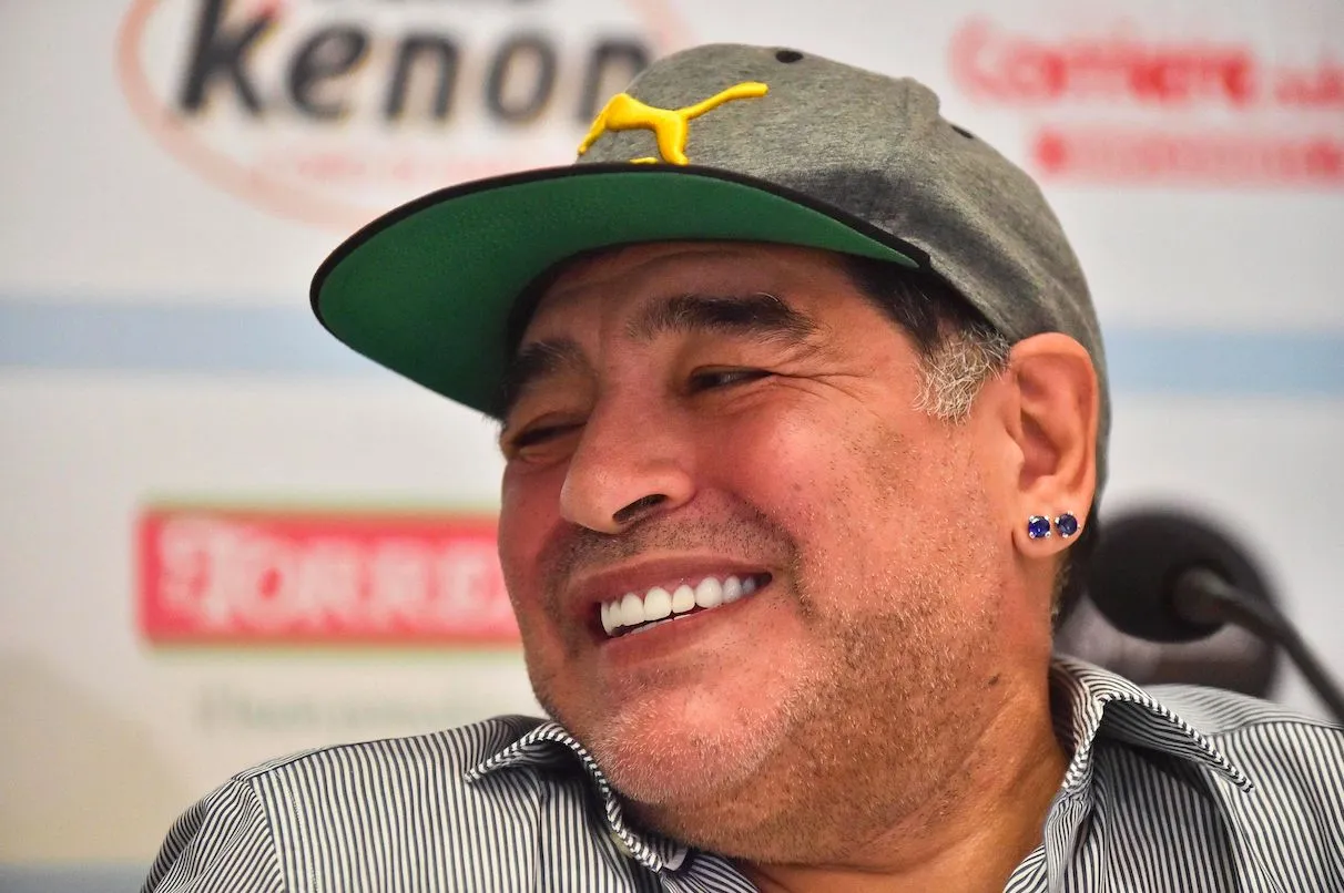 Cet enfant est cul-de-jatte, Maradona se montre sans pitié