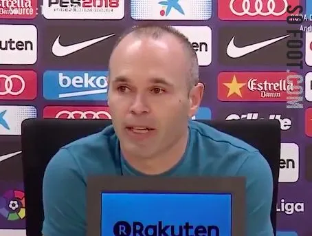 Vidéo : Les larmes d&rsquo;Andrés Iniesta <small>(via Facebook SO FOOT)</small>