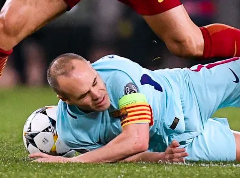 Iniesta : «<span style="font-size:50%"> </span>Peut-être mon dernier match en C1<span style="font-size:50%"> </span>»