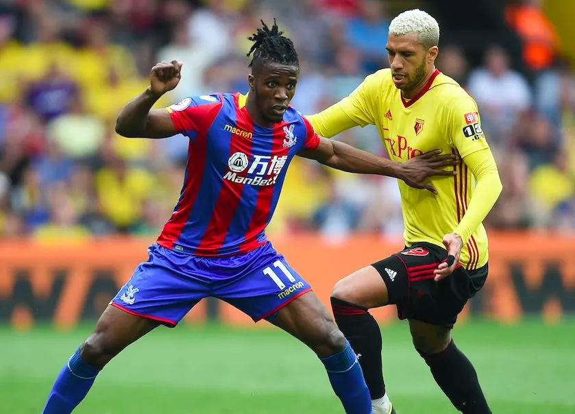 Wilfried Zaha joueur du mois d&rsquo;avril en Premier League