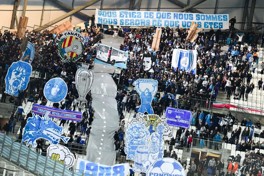 OM : le secteur des Fanatics fermé dans le virage Nord