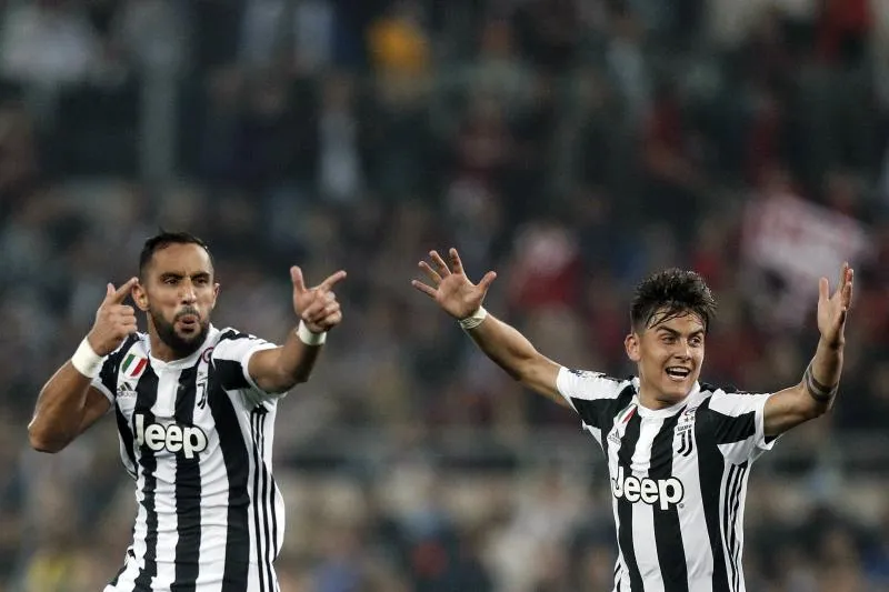 Les cinq hommes du titre de la Juventus