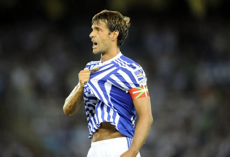 L&rsquo;écusson de la Real Sociedad à l&rsquo;effigie de Xabi Prieto