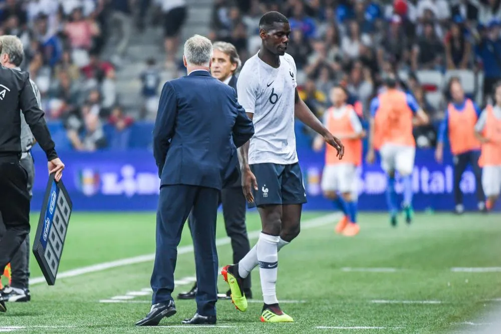 Deschamps : «<span style="font-size:50%">&nbsp;</span>Pogba ne peut pas tout faire<span style="font-size:50%">&nbsp;</span>»