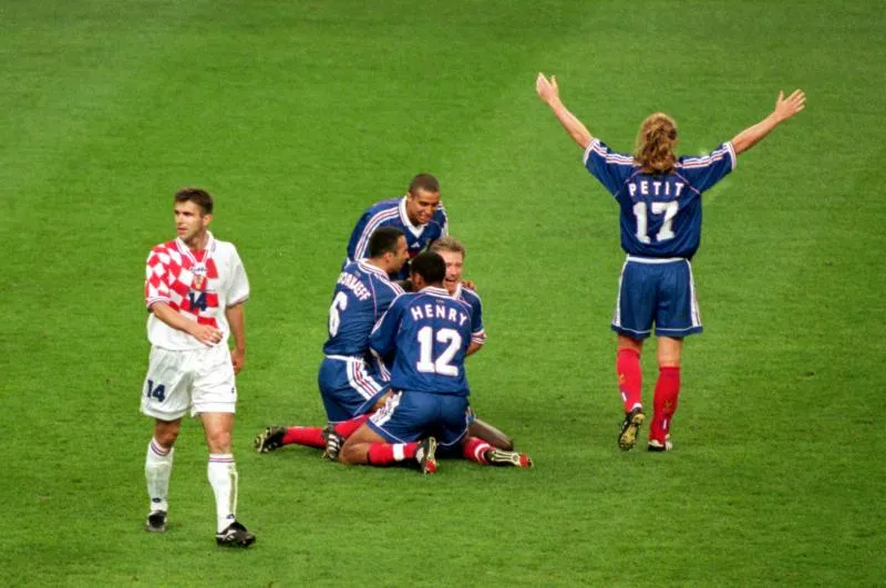 Thuram et la Croatie de 1998