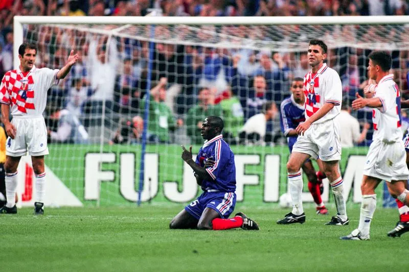 Thuram et son doublé de 1998