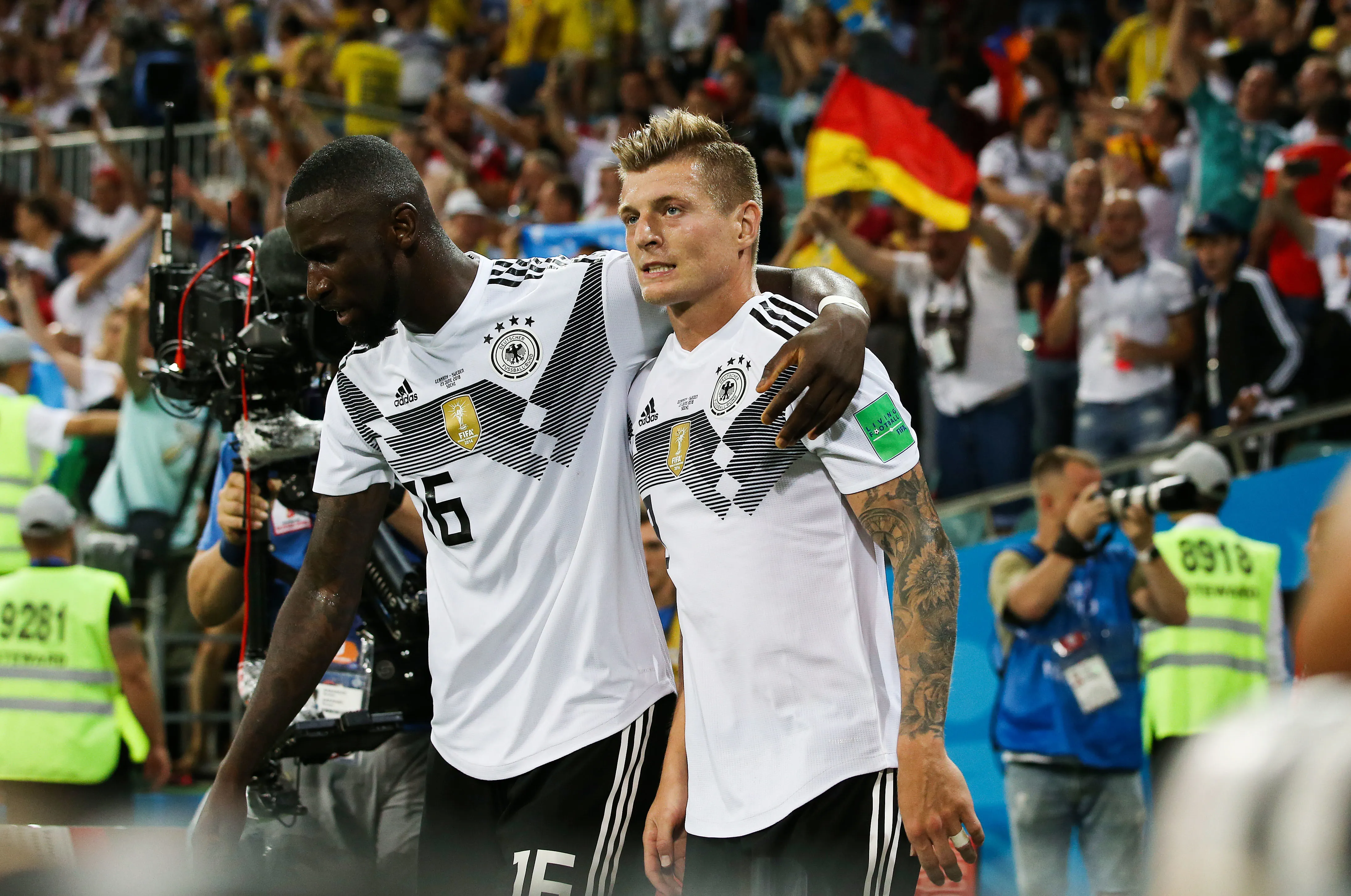 Kroos: «<span style="font-size:50%">&nbsp;</span>On a été énormément critiqués, à raison parfois<span style="font-size:50%">&nbsp;</span>»