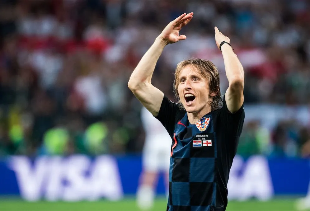 Luka Modrić : «<span style="font-size:50%"> </span>Les journalistes anglais ont sous-estimé la Croatie<span style="font-size:50%"> </span>»