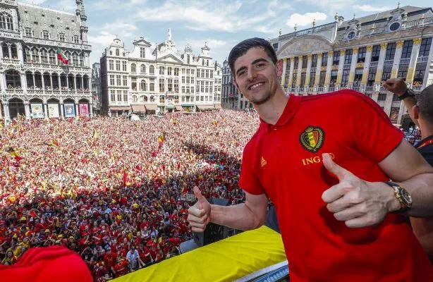 Courtois : «<span style="font-size:50%"> </span>Pas envie de voir les Français célébrer leur titre<span style="font-size:50%"> </span>»