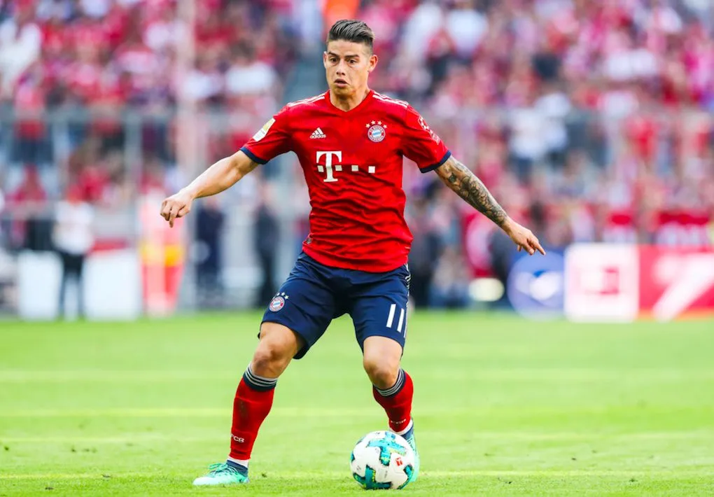 James Rodríguez doit 11 millions d&rsquo;euros au fIsc espagnol