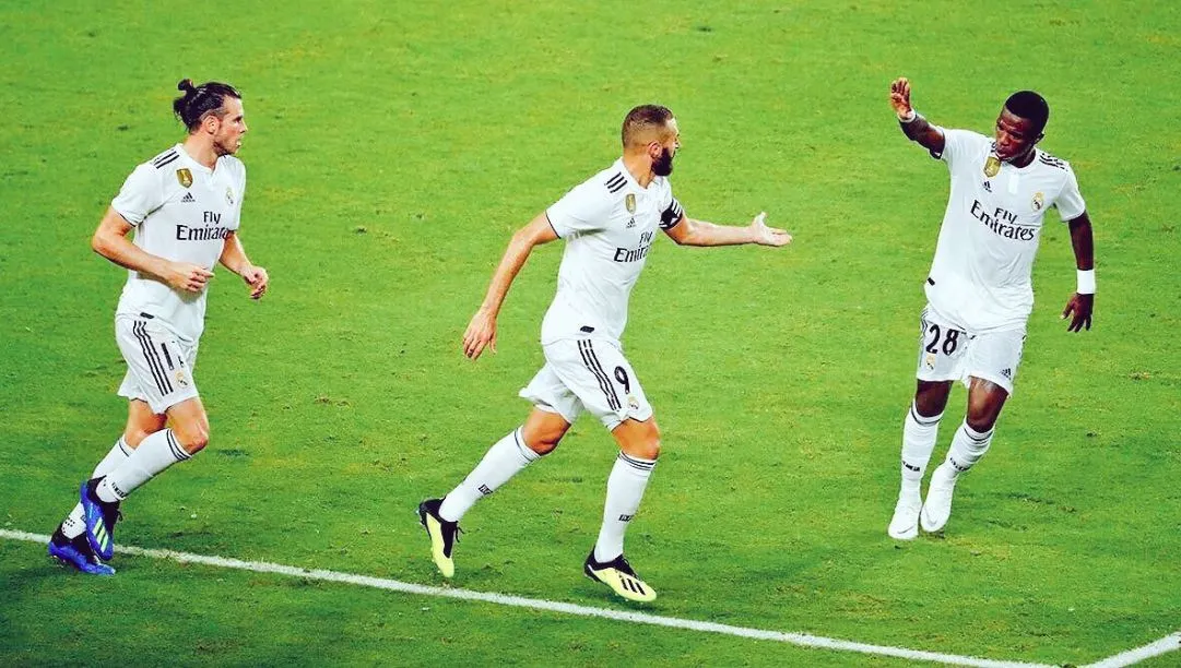 Le Real battu par Manchester United, Benzema buteur