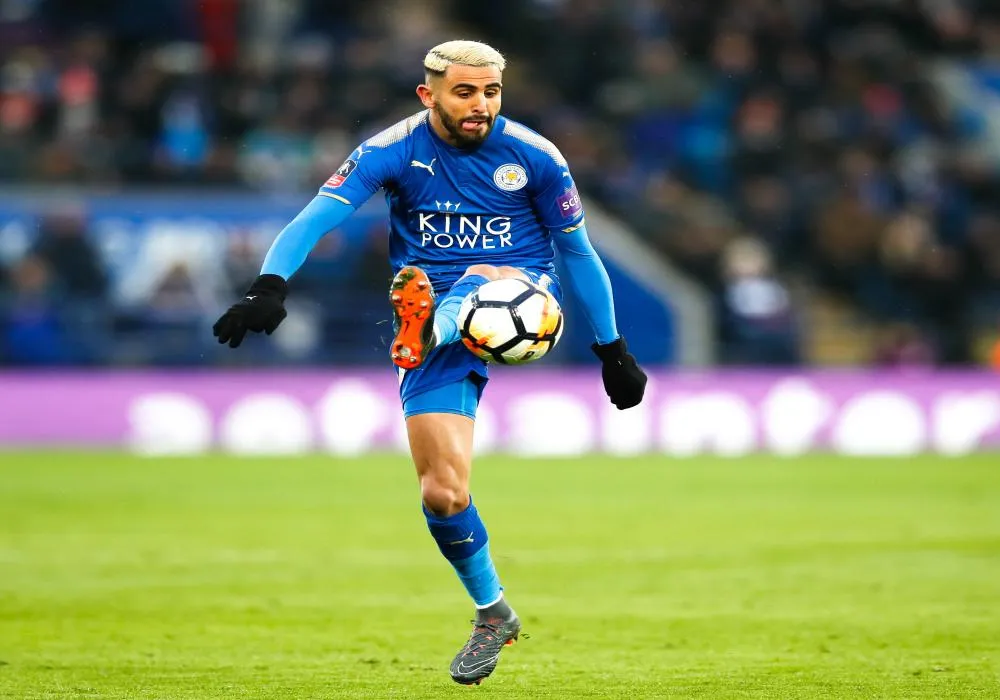 Riyad Mahrez débarque à Manchester City