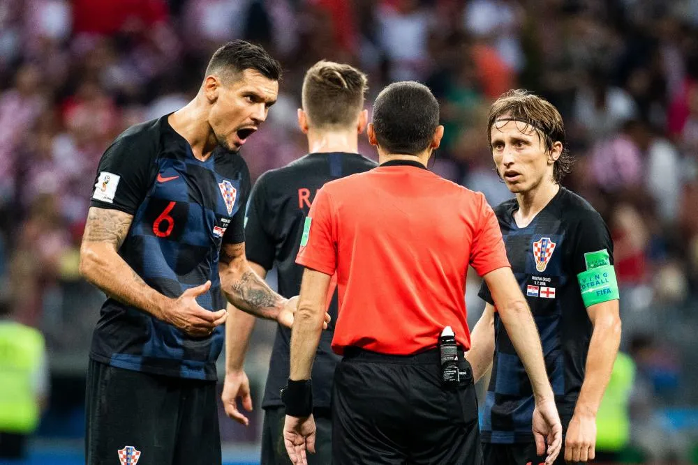 Les notes de la Croatie contre l&rsquo;Angleterre