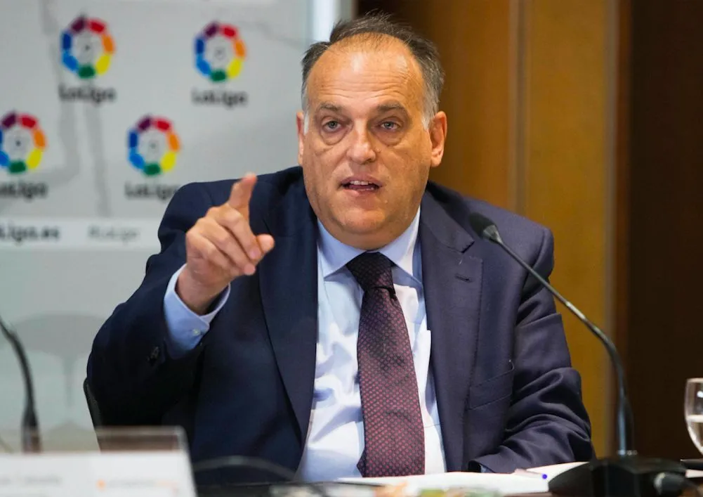 Voilà les plans de Javier Tebas