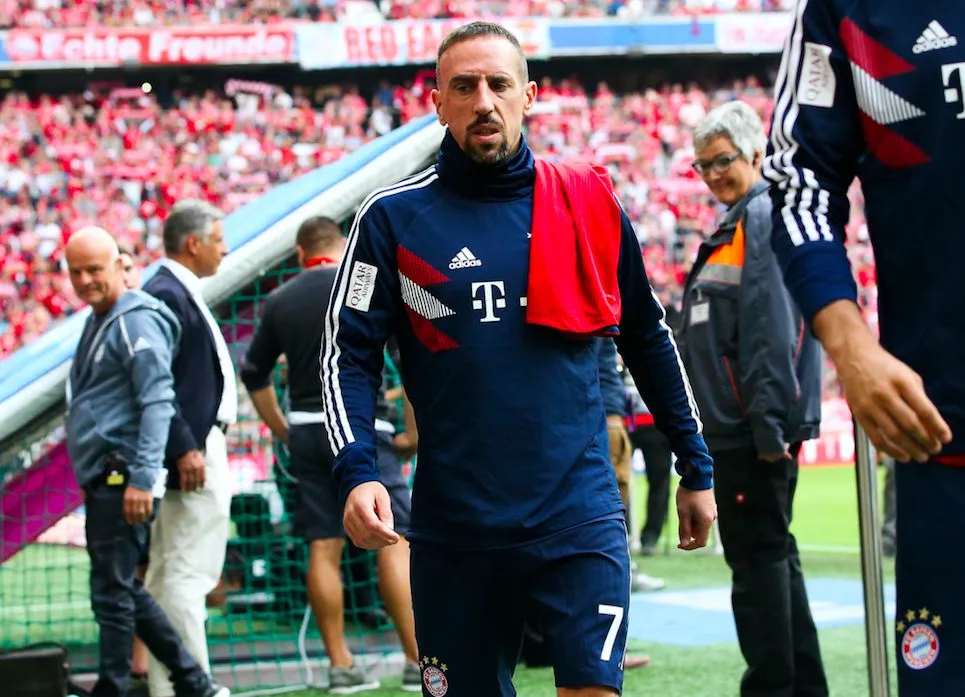 Le cœur de Ribéry a battu lors du titre des Bleus