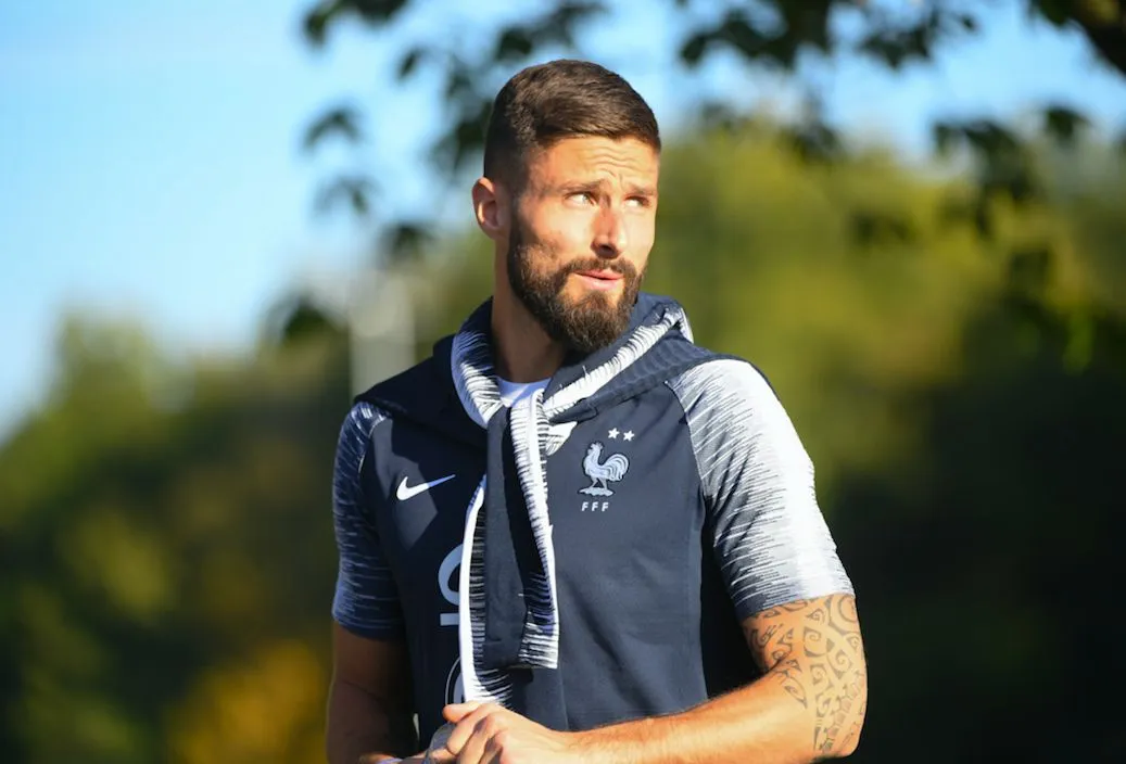 Giroud : «<span style="font-size:50%"> </span>J’ai un profil différent des autres attaquants<span style="font-size:50%"> </span>»