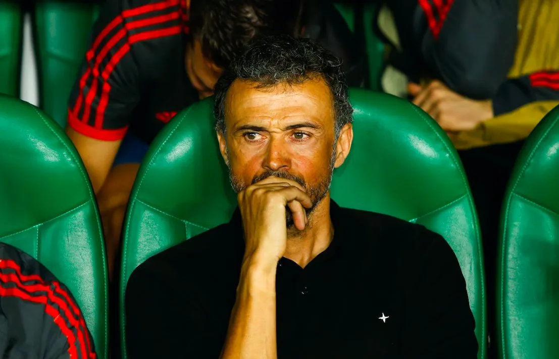 La TV espagnole révèle les notes de Luis Enrique à la pause du match contre l&rsquo;Angleterre