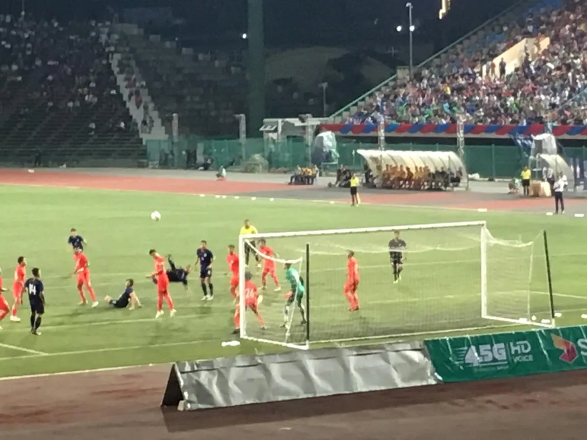 Le match que vous n'avez pas regardé : Cambodge-Singapour