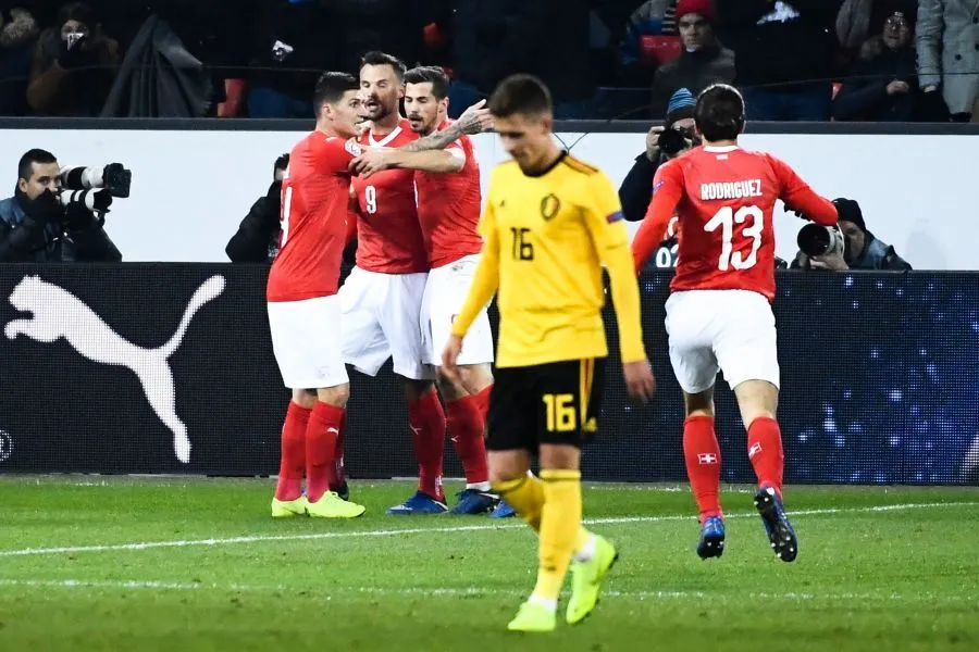 La Suisse fait exploser la Belgique