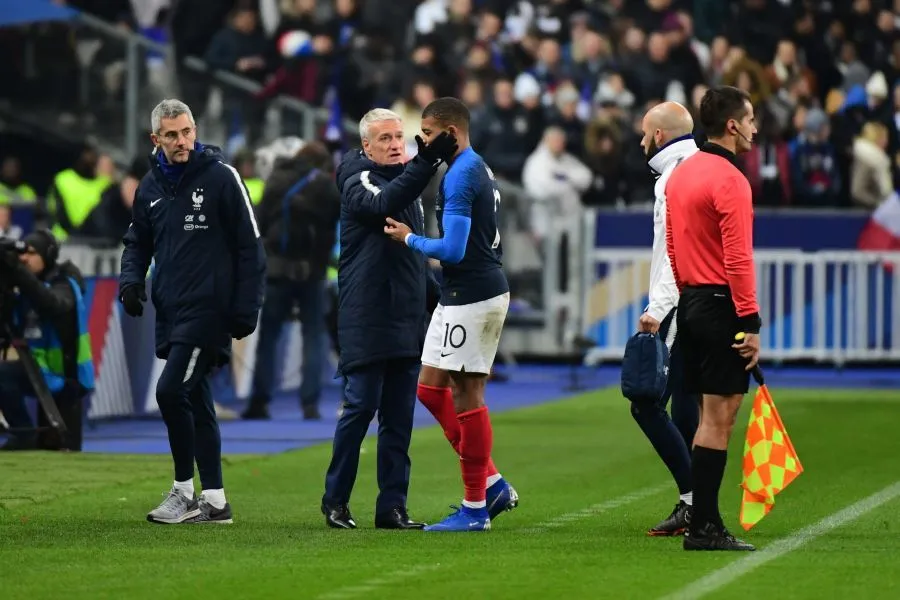 Deschamps : «<span style="font-size:50%">&nbsp;</span>On rebondit, c&rsquo;est bien<span style="font-size:50%">&nbsp;</span>»