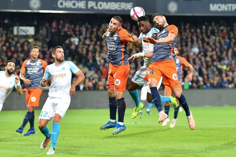 Les notes de Montpellier face à l’OM