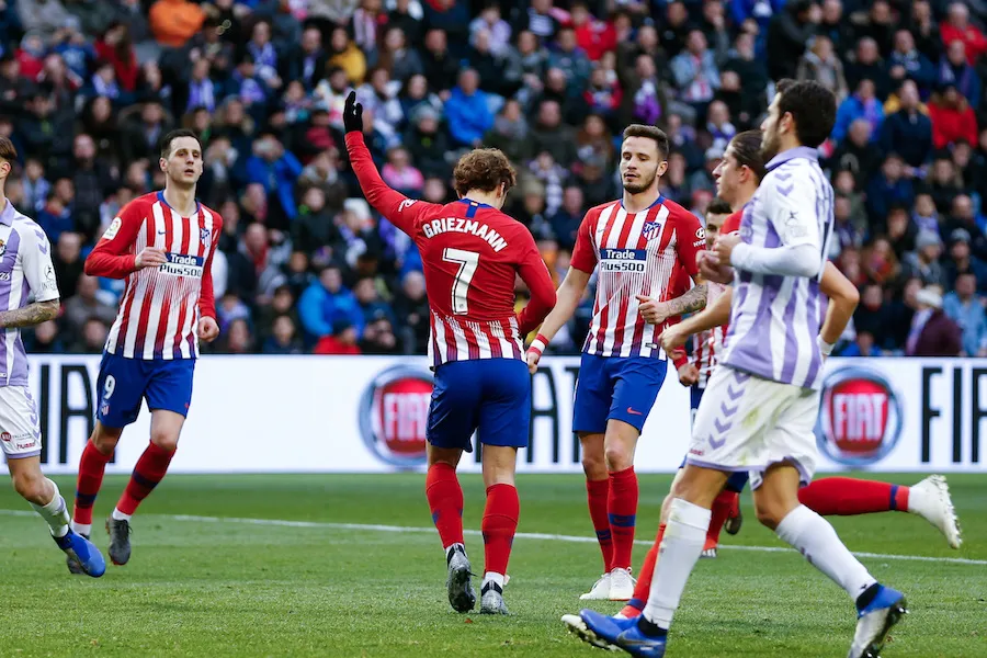 L&rsquo;Atlético se fait peur à Valladolid