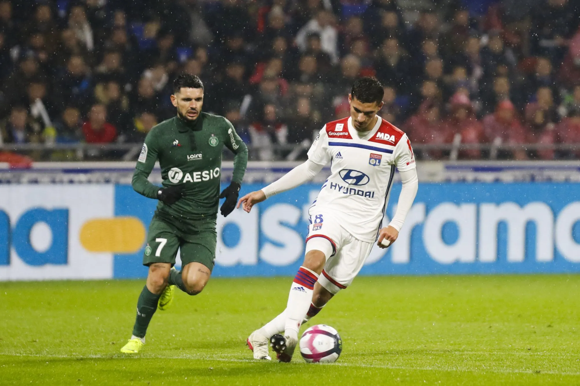 Les notes de Lyon contre Saint-Étienne