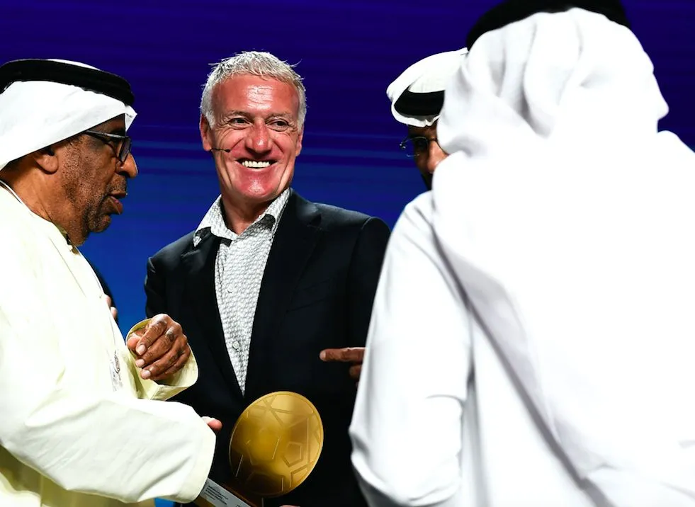 Didier Deschamps élu entraîneur français de l’année par France Football