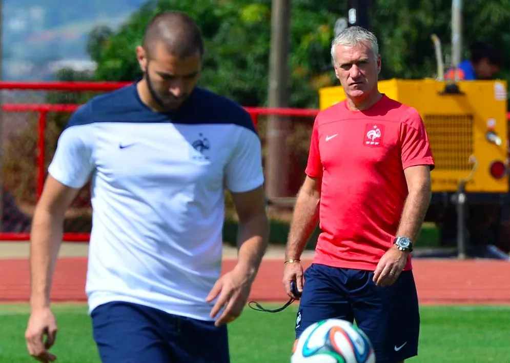 Deschamps «<span style="font-size:50%"> </span>n’oubliera jamais<span style="font-size:50%"> </span>» les accusations racistes de Benzema