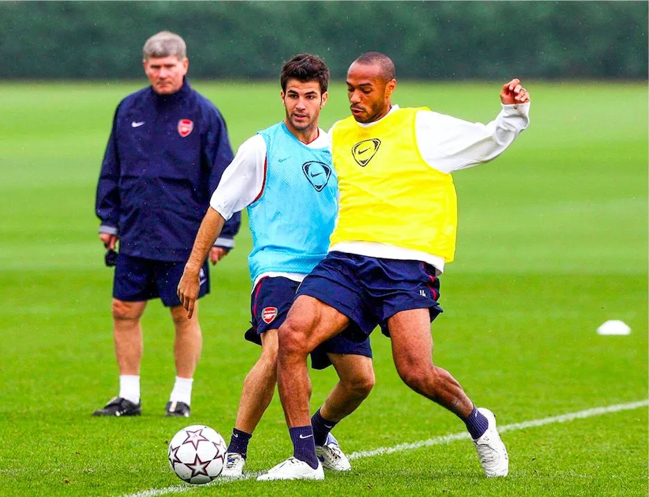 Thierry Henry et les souvenirs du «<span style="font-size:50%"> </span>petit<span style="font-size:50%"> </span>» Fàbregas
