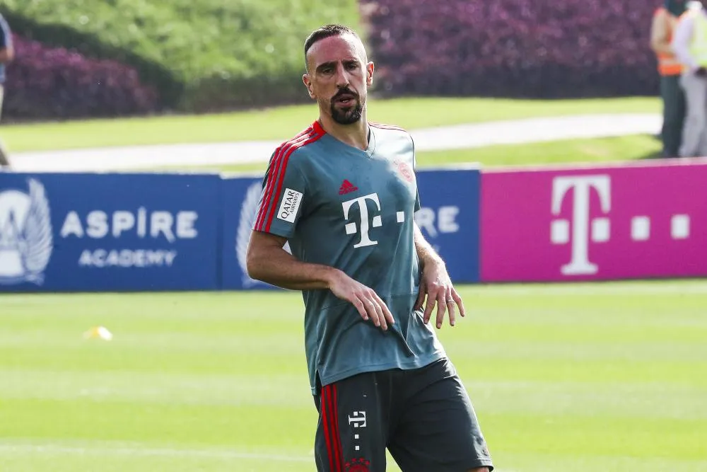 Franck Ribéry, la bonne attitude