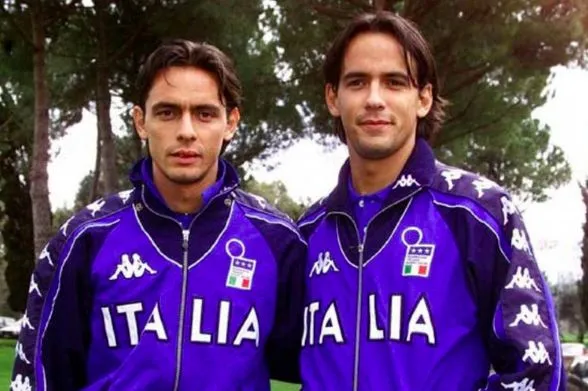 Pippo et Simone Inzaghi, onze minutes de bonheur