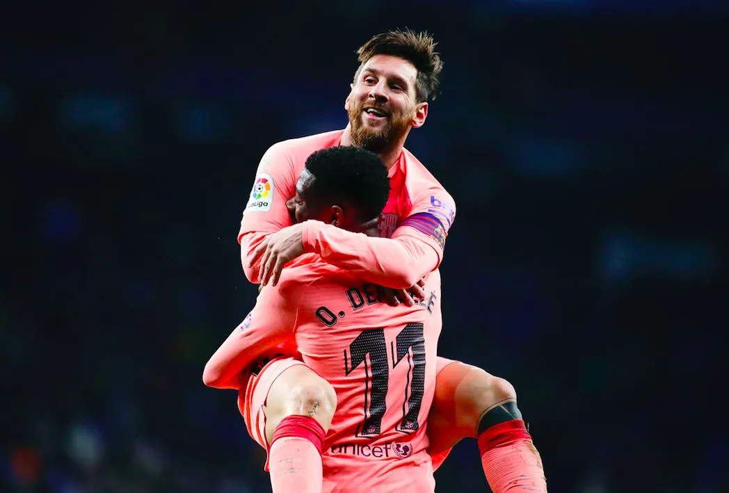 Messi : «<span style="font-size:50%">&nbsp;</span>Dembélé a un talent unique<span style="font-size:50%">&nbsp;</span>»