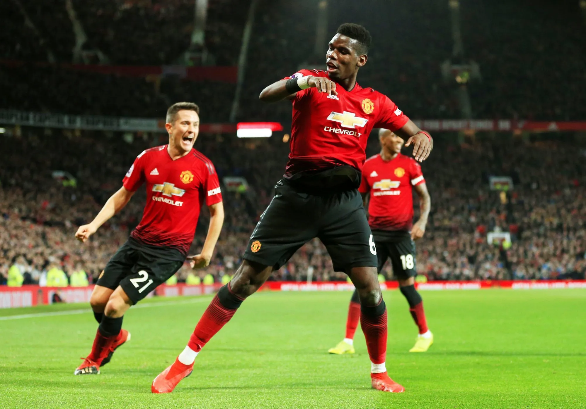 MU et Pogba finissent 2018 dans la joie
