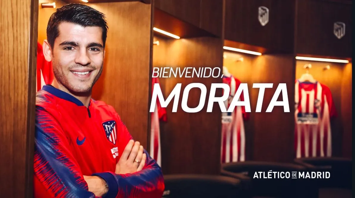 Alvaro Morata officiellement prêté à l&rsquo;Atletico Madrid