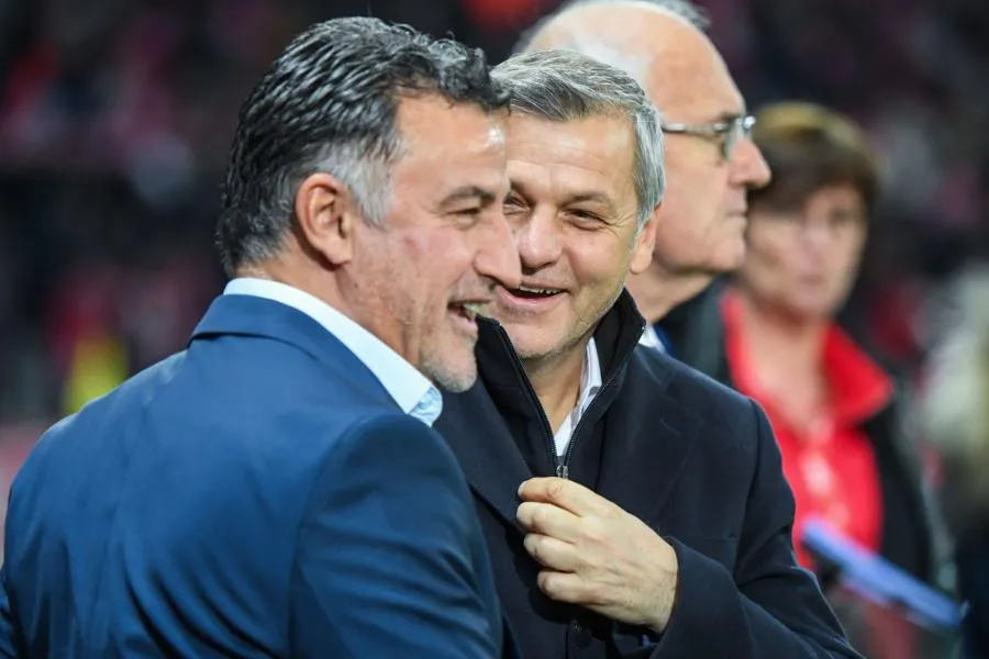 Galtier : «<span style="font-size:50%">&nbsp;</span>J’ai envoyé un message à Bruno Génésio pour le féliciter<span style="font-size:50%">&nbsp;</span>»