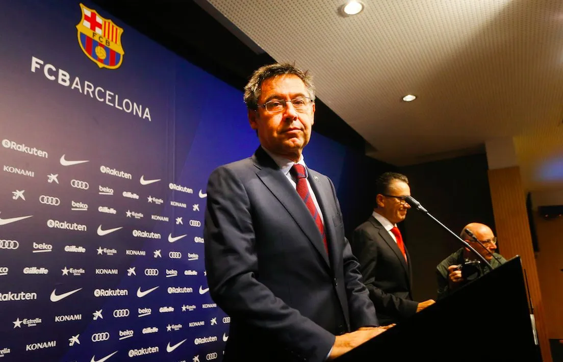 Bartomeu : «<span style="font-size:50%">&nbsp;</span>Ousmane Dembélé gagne le cœur des Catalans<span style="font-size:50%">&nbsp;</span>»